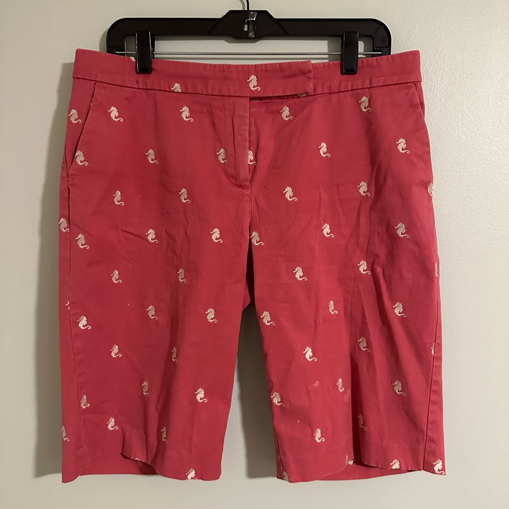 Talbots Flamingo Shorts, Pink, size 10P